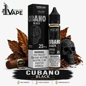 VGOD Cubano Black SaltNic 30ml in UAE
