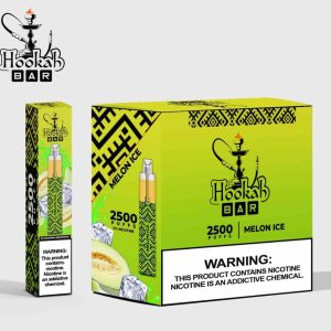 Hookah Bar Disposable Pods (2500 Puffs) Melon Ice in UAE