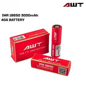 AWT IMR 18650 3000mAh 40A Battery in Dubai