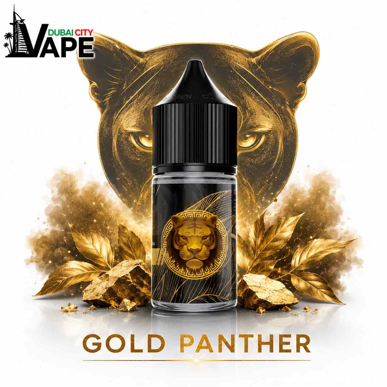 Gold Panther Salt by Dr Vapes - 30ml in UAE Gold Panther Salt by Dr Vapes - 30ml in UAE