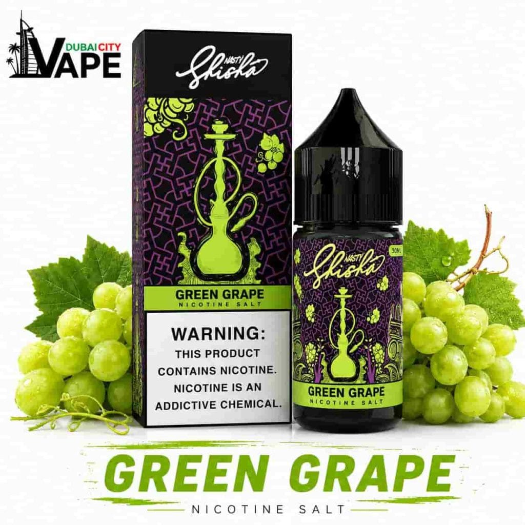 Green Grape Salt Nic by Nasty Shisha – 30ml in UAE