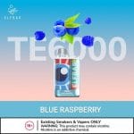 ElfBar TE6000 Puffs Disposable Blue Raspberry in UAE