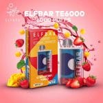 ElfBar TE6000 Puffs Disposable Strawberry Mango in Dubai