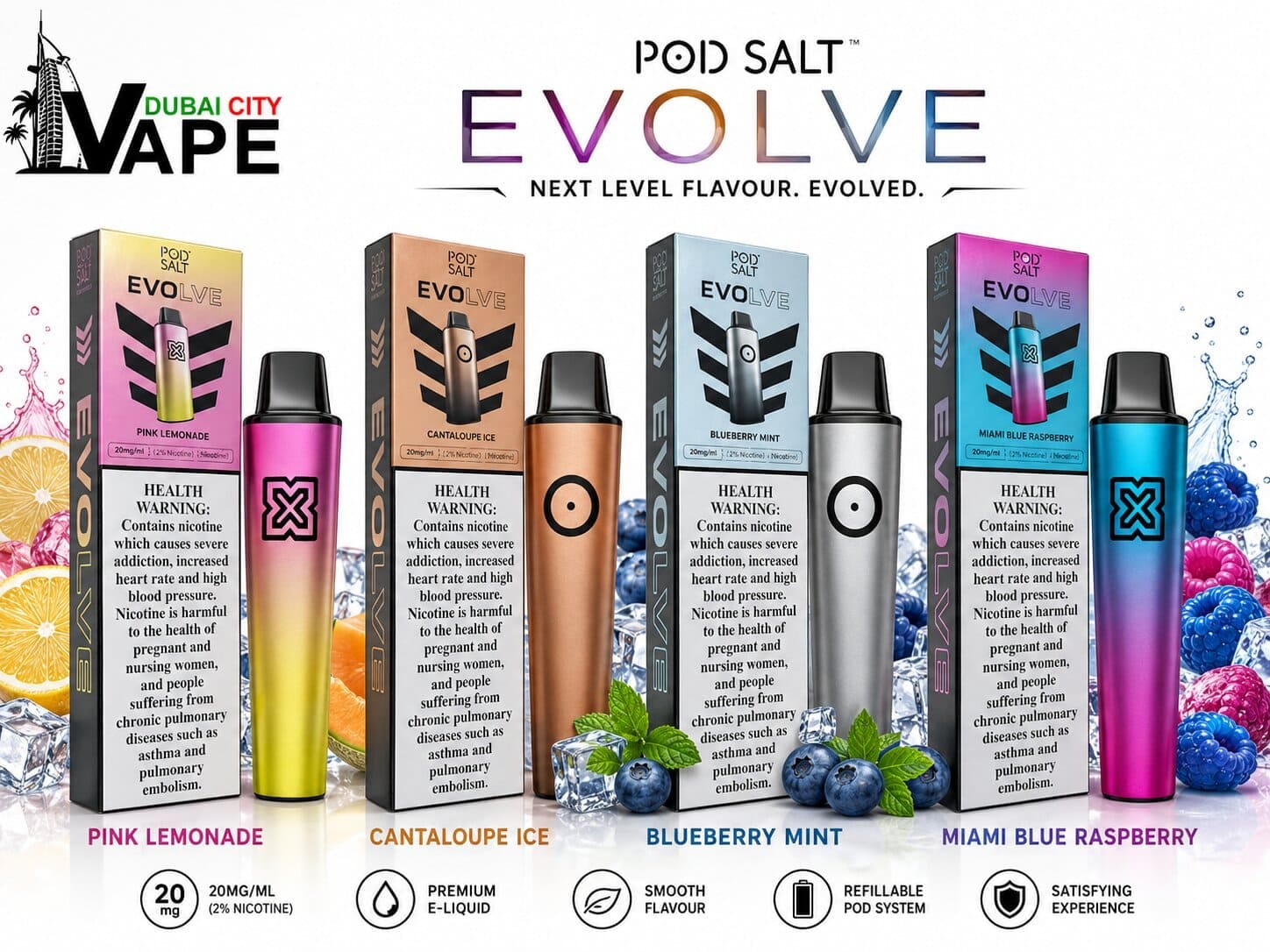 Pod Salt Evolve Pod System in UAE Pod Salt Evolve Pod System in UAE