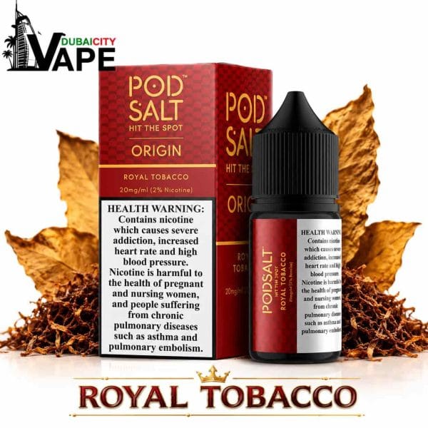 POD SALT ORIGIN Royal Tobacco - 30ml UAE