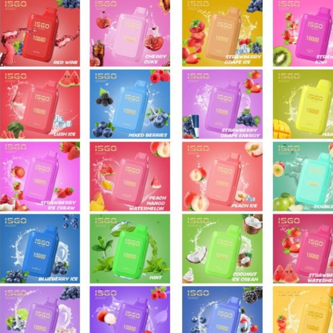 Best Isgo Bar 10000 Puffs Disposable Vape In Dubai
