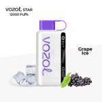 Vozol Star 12000 Puffs Grape Ice Dubai