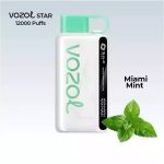 Vozol Star 12000 Puffs Miami Mint Dubai