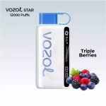 Vozol Star 12000 Puffs Triple Berries UAE