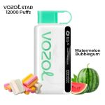 Vozol Star 12000 Puffs Watermelon Bubblegum Dubai