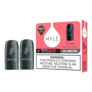 Myle Meta V5 Peach Mango Watermelon Pods