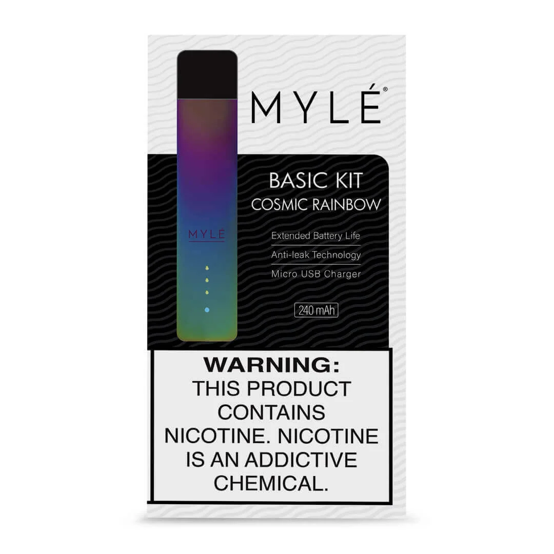 MYLÉ Pod Vape Device V4 Cosmic Rainbow MYLÉ Pod Vape Device V4 Cosmic Rainbow