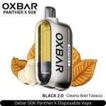 Dr Vapes OXBAR Panther X 50000 Puffs Disposable Vape Black 2.0 in UAE