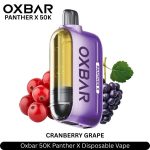Dr Vapes OXBAR Panther X 50000 Puffs Disposable Vape Cranberry Grape in UAE