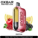 Dr Vapes OXBAR Panther X 50000 Puffs Disposable Vape Exotica in UAE