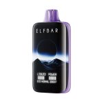 Elfbar Moon Night 40000 Puffs Disposable Vape Grape Raspberry in Dubai