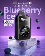 Elux Astra 50000 Puffs Disposable Vape Blueberry Ice in UAE