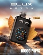 Elux Astra 50000 Puffs Disposable Vape Tobacco in UAE