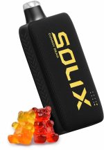 Hayati Solix 30000 Puffs Disposable Vape Golden Edition Gummy Bear in Dubai