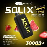 Hayati Solix 30000 Puffs Disposable Vape Golden Edition Strawberry Watermelon in Dubai