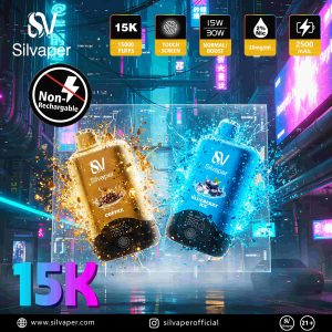 Silvaper 15000 Puffs Disposable Vape in UAE