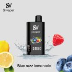 Silvaper 24000 Puffs Disposable Vape Blue Razz lemonade in Dubai