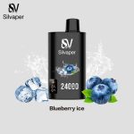 Silvaper 24000 Puffs Disposable Vape Blueberry Ice in Dubai