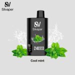 Silvaper 24000 Puffs Disposable Vape Cool Mint in UAE