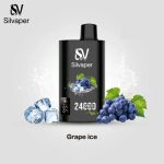 Silvaper 24000 Puffs Disposable Vape Grape Ice in UAE