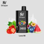 Silvaper 24000 Puffs Disposable Vape Love 66 in UAE