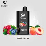 Silvaper 24000 Puffs Disposable Vape Peach Berries in Dubai