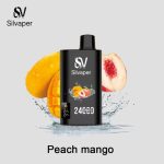Silvaper 24000 Puffs Disposable Vape Peach Mango in Dubai