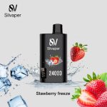 Silvaper 24000 Puffs Disposable Vape Strawberry Freeze in Dubai