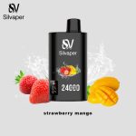Silvaper 24000 Puffs Disposable Vape Strawberry Mango in Dubai