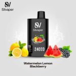 Silvaper 24000 Puffs Disposable Vape Watermelon Lemon Blackberry in UAE