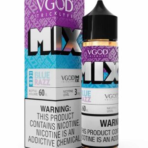 VGOD Mix Iced Blue Razz Freebase E-Liquid in UAE