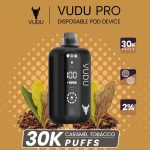 VUDU PRO 30000 Puffs Caramel Tobacco in UAE