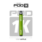 Vgod Pod 1k Disposable Device (1,500 Puffs) Crisp Apple in UAE