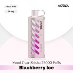 Vozol Gear Shisha 25000 Puffs DTL Disposable Pod Blackberry Ice in UAE