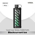 Vozol Gear Shisha 25000 Puffs DTL Disposable Pod Blackcurrant Ice in Dubai