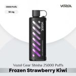 Vozol Gear Shisha 25000 Puffs DTL Disposable Pod Frozen Strawberry Kiwi in UAE
