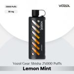 Vozol Gear Shisha 25000 Puffs DTL Disposable Pod Lemon Mint in Dubai