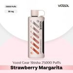 Vozol Gear Shisha 25000 Puffs DTL Disposable Pod Strawberry Margarita in UAE