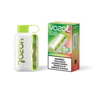 Vozol Star 40000 Puffs Disposable Vape Watermelon Sour Peach in UAE