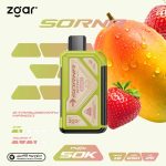 Zgar Sorna Boost 50000 Puffs Disposable Vape Strawberry Mango in UAE