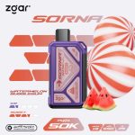 Zgar Sorna Boost 50000 Puffs Disposable Vape Watermelon Bubblegum in UAE