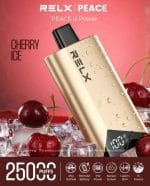 RELX Peace 25000 Puffs Disposable Vape Cherry Ice in UAE
