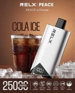 RELX Peace 25000 Puffs Disposable Vape Cola Ice in UAE