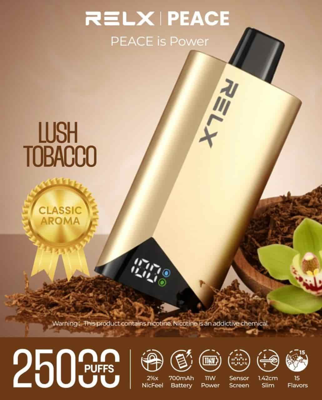 RELX Peace 25000 Puffs Disposable Vape