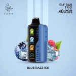 Elf Bar Trio 40000 Puffs Disposable Vape Blue Razz Ice Dubai
